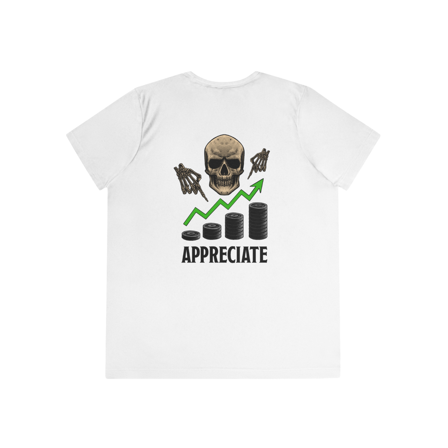 Appreciate "Performance T-Shirt" (White) (Women's)