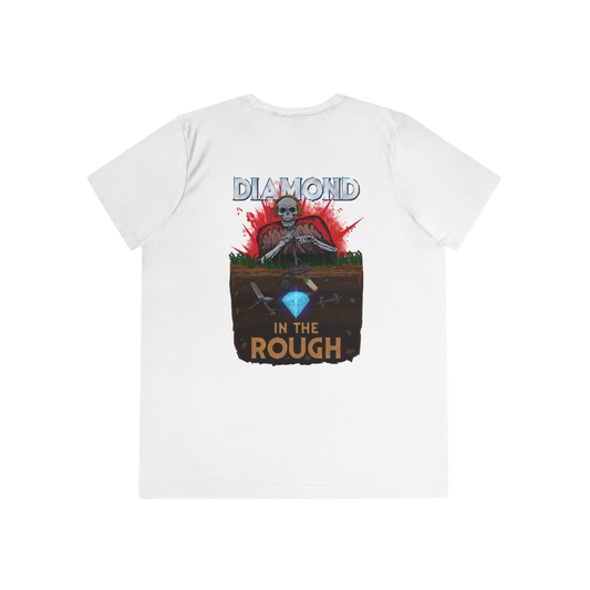 Diamond In The Rough "Performance T-Shirt" (White) (Women's)