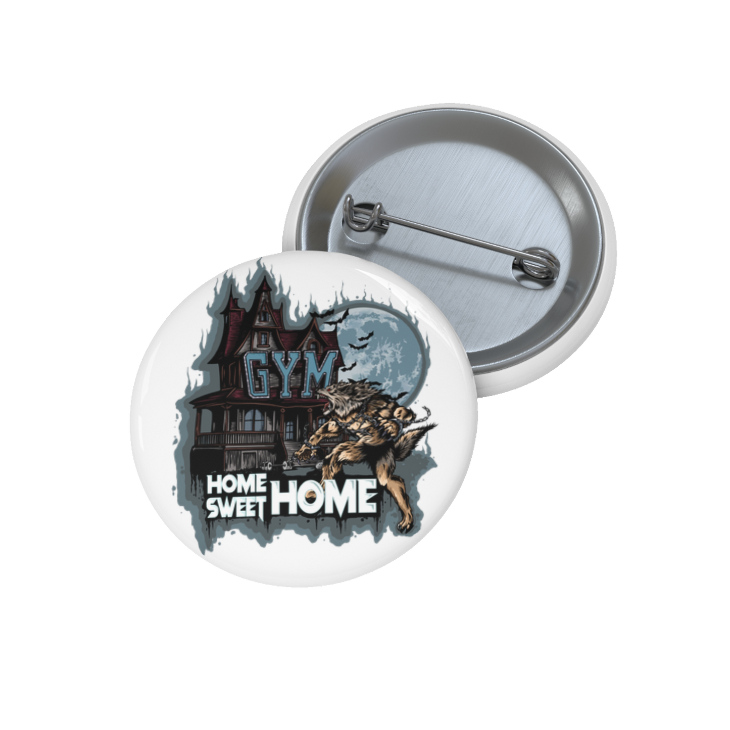 Off The Streets Campaign: Home Sweet Home Badge (White)