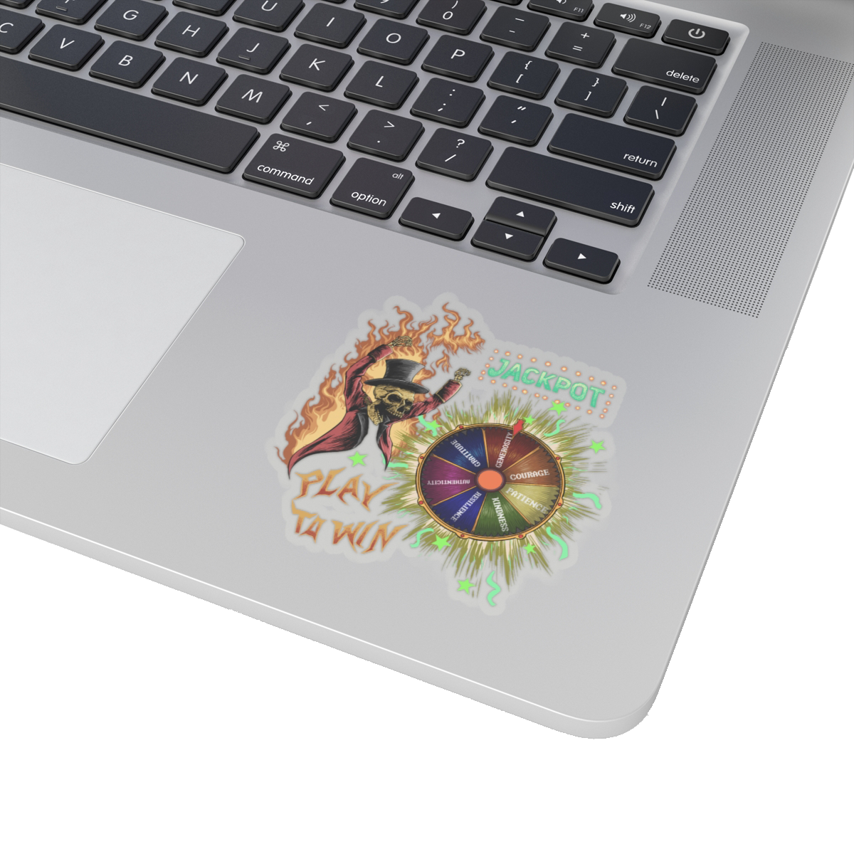 Limited Edition 1/250: Level Up! Campaign: Play To Win 'Jackpot' Sticker