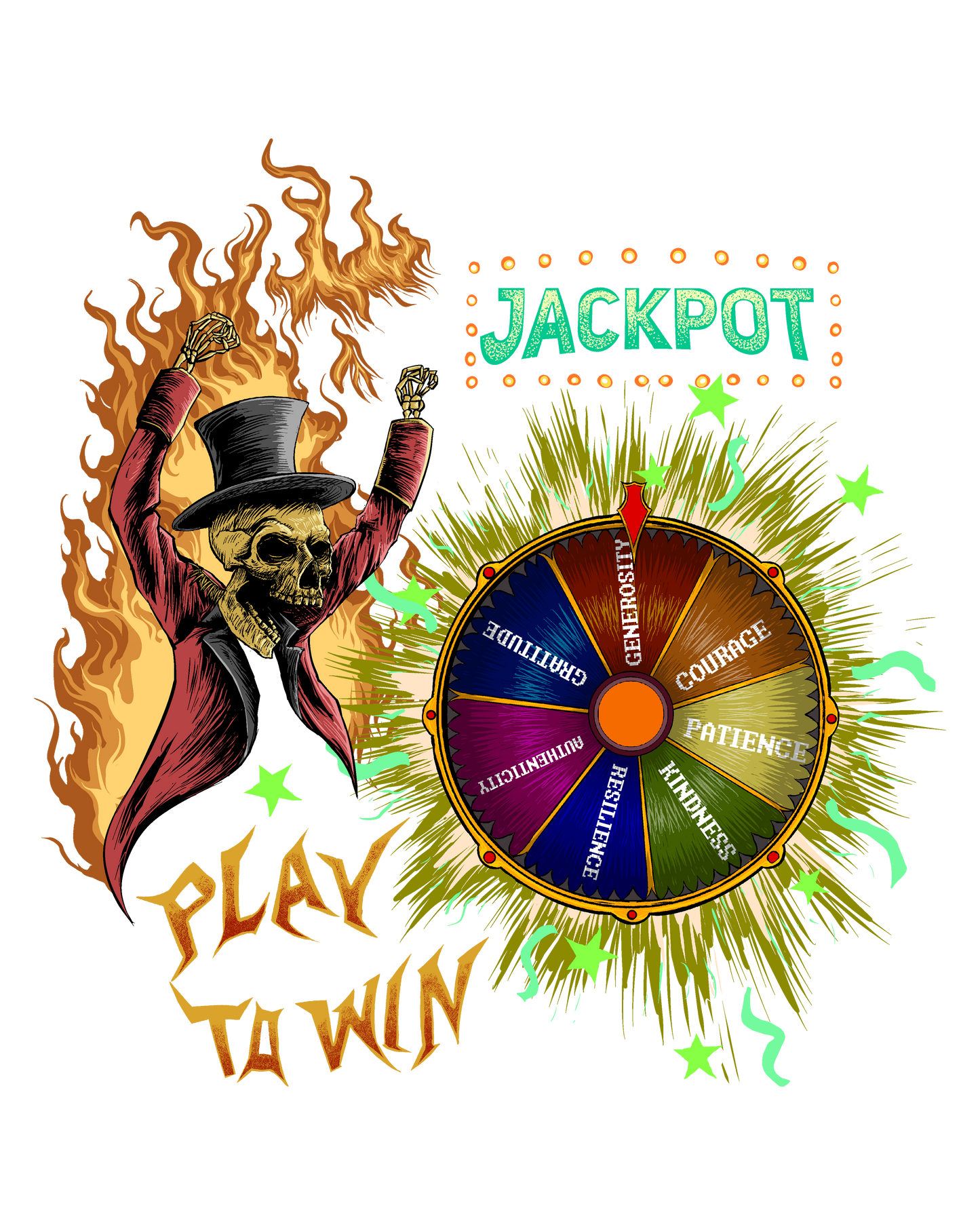 Limited Edition 1/250: Level Up! Campaign: Play To Win 'Jackpot' Sticker