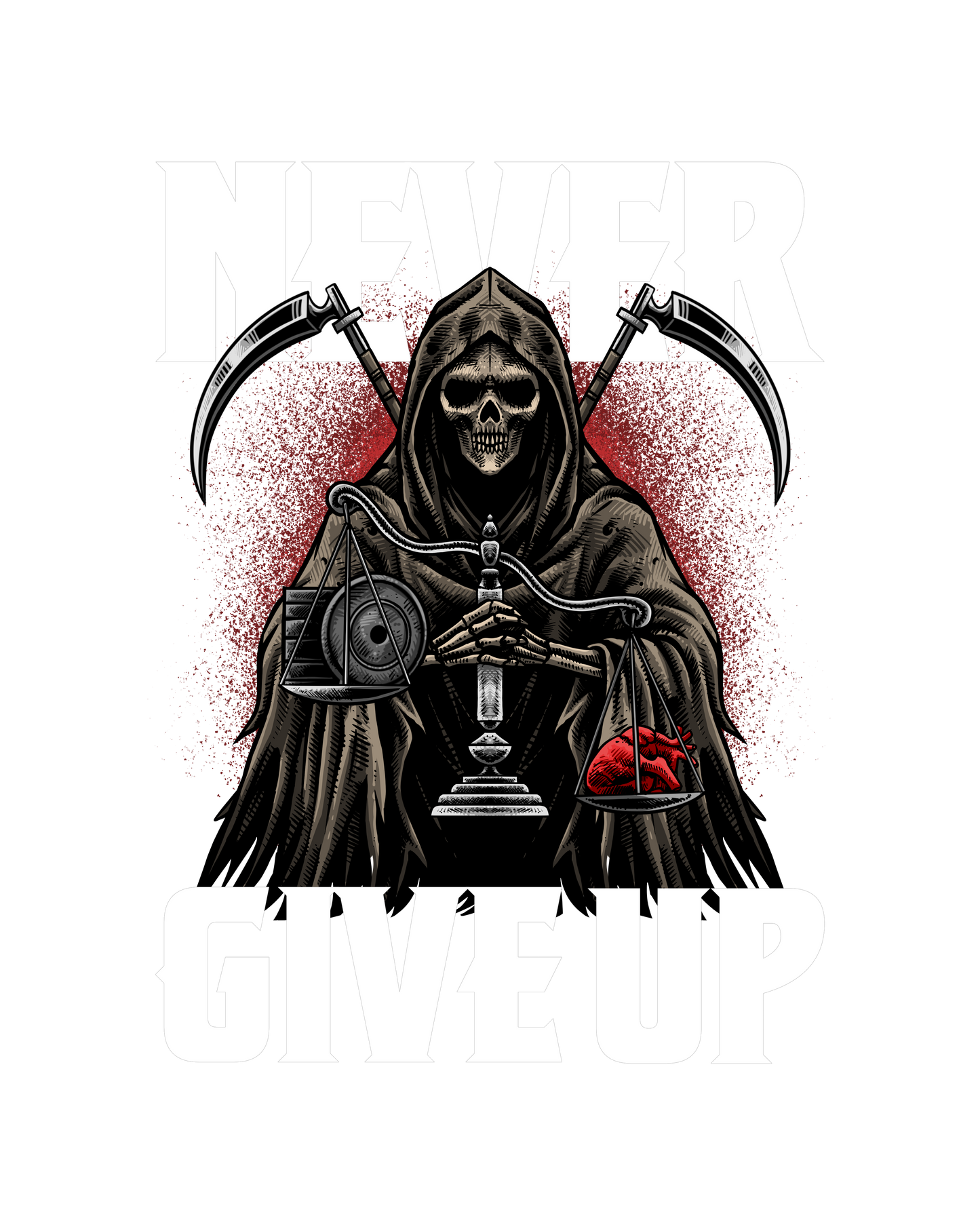 Anti-Bullying Campaign: Never Give Up Sticker