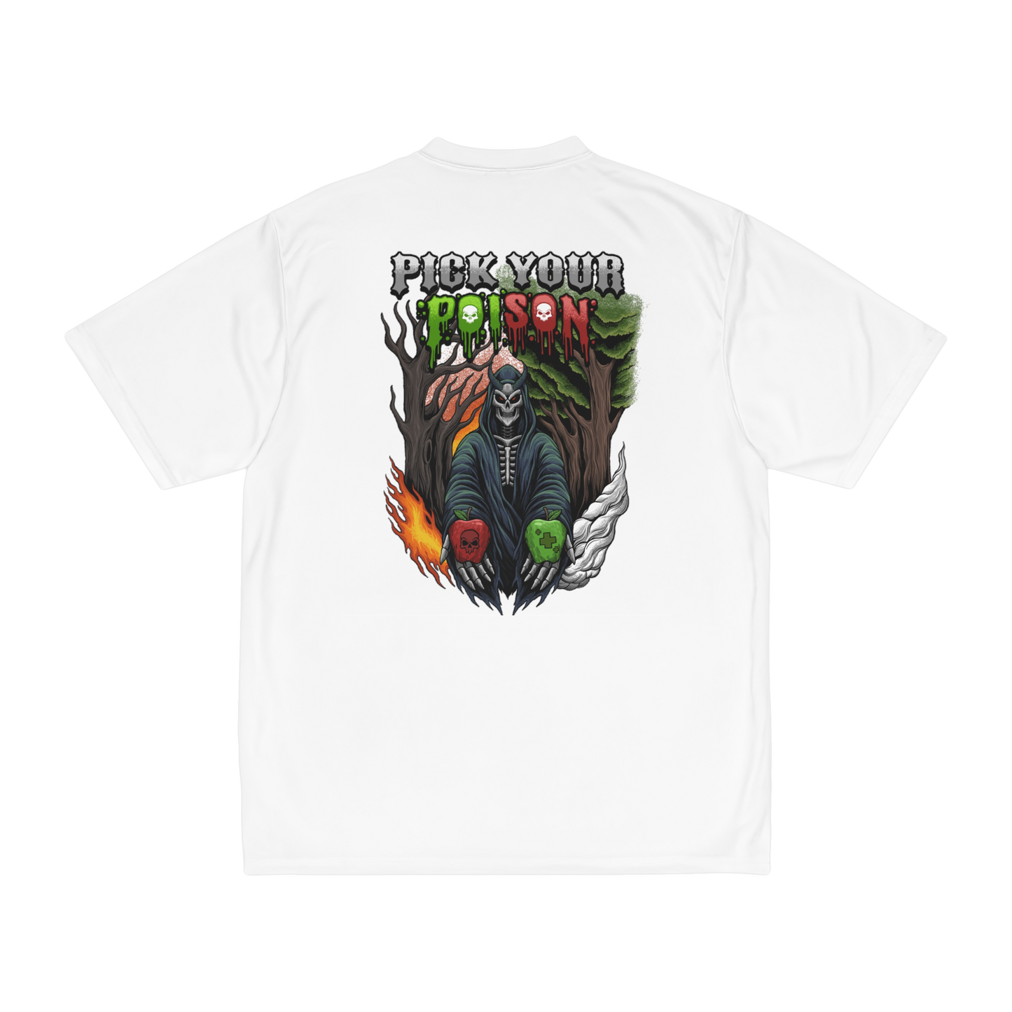Pick Your Poison "Performance T-Shirt" (White) (Men's)