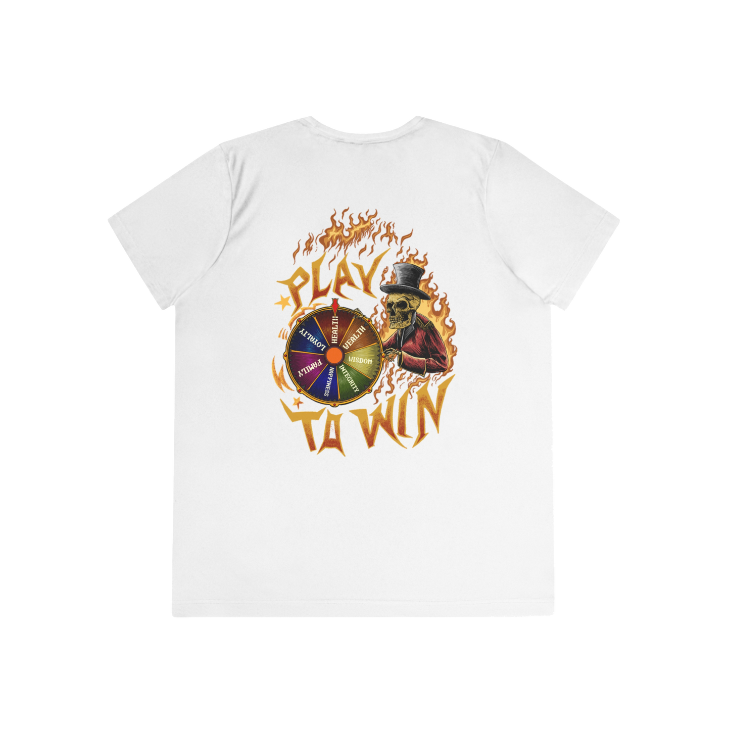 Level Up! Campaign: Play To Win "Performance T-Shirt" (White) (Women's)