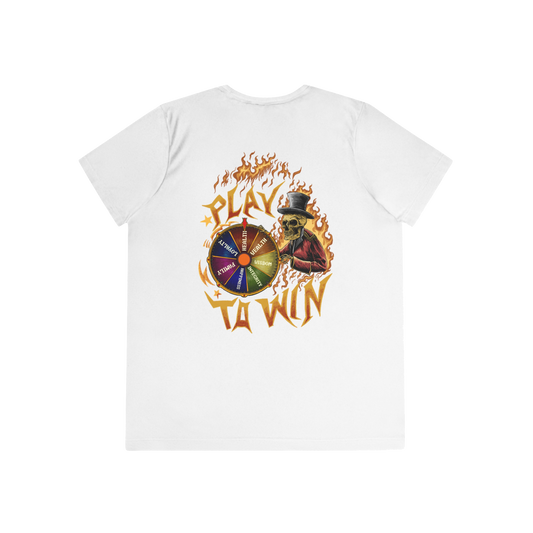 Level Up! Campaign: Play To Win "Performance T-Shirt" (White) (Women's)