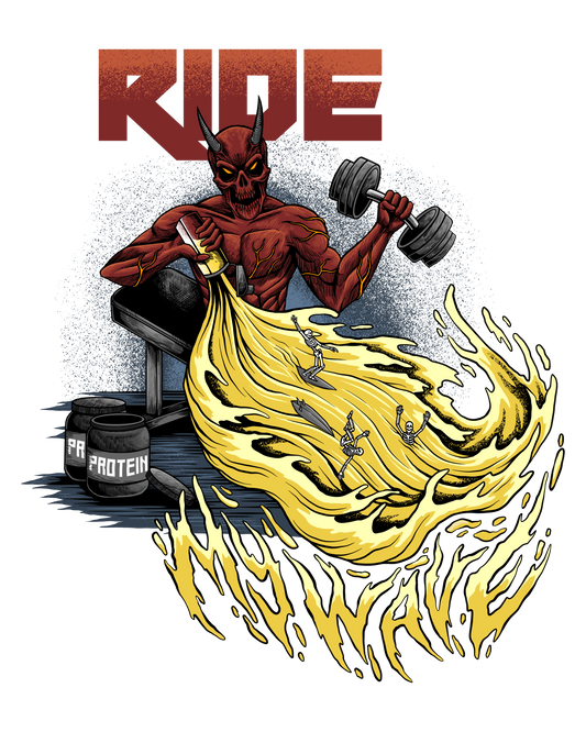 Ride My Wave Sticker