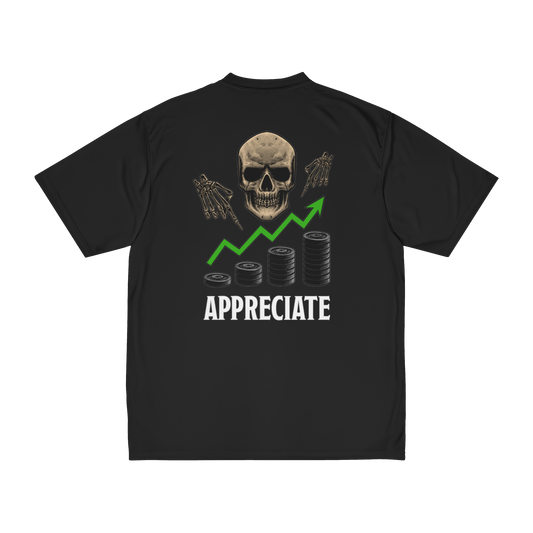 Appreciate "Performance T-Shirt" (Black) (Men's)