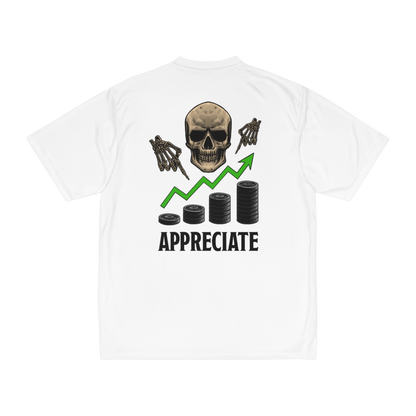 Appreciate "Performance T-Shirt" (White) (Men's)