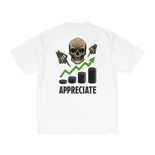 Appreciate "Performance T-Shirt" (White) (Men's)