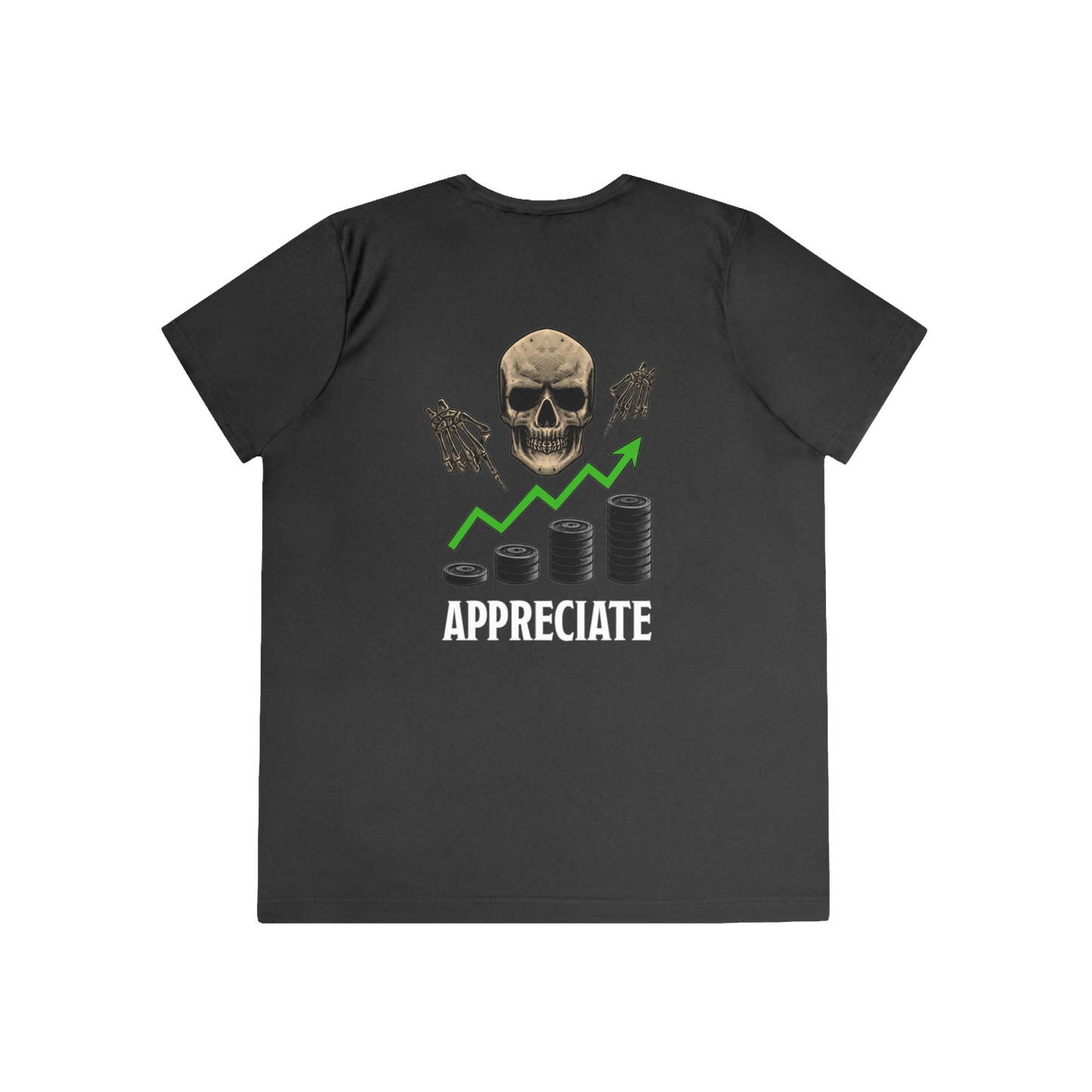 Appreciate "Performance T-Shirt" (Black) (Women's)