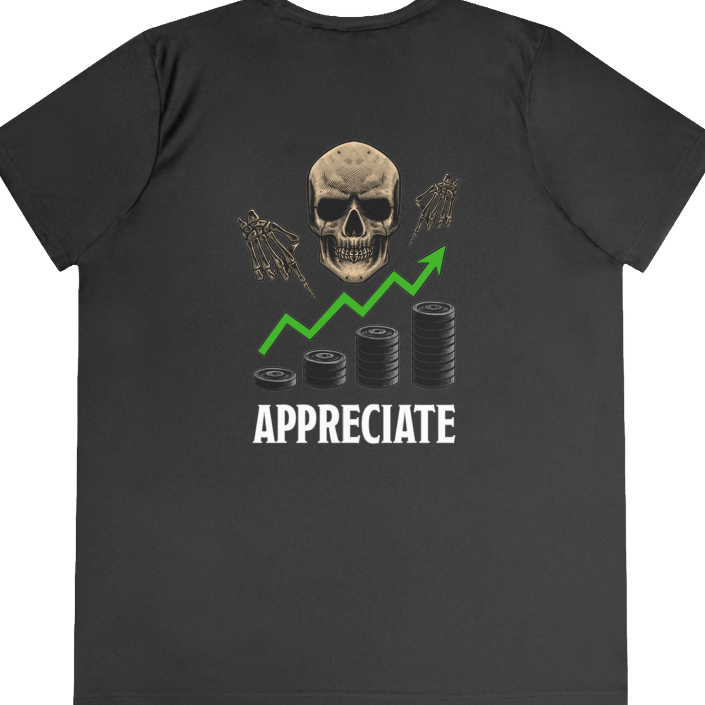 Appreciate "Performance T-Shirt" (Black) (Women's)