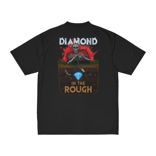 Diamond In The Rough "Performance T-Shirt" (Black) (Men's)