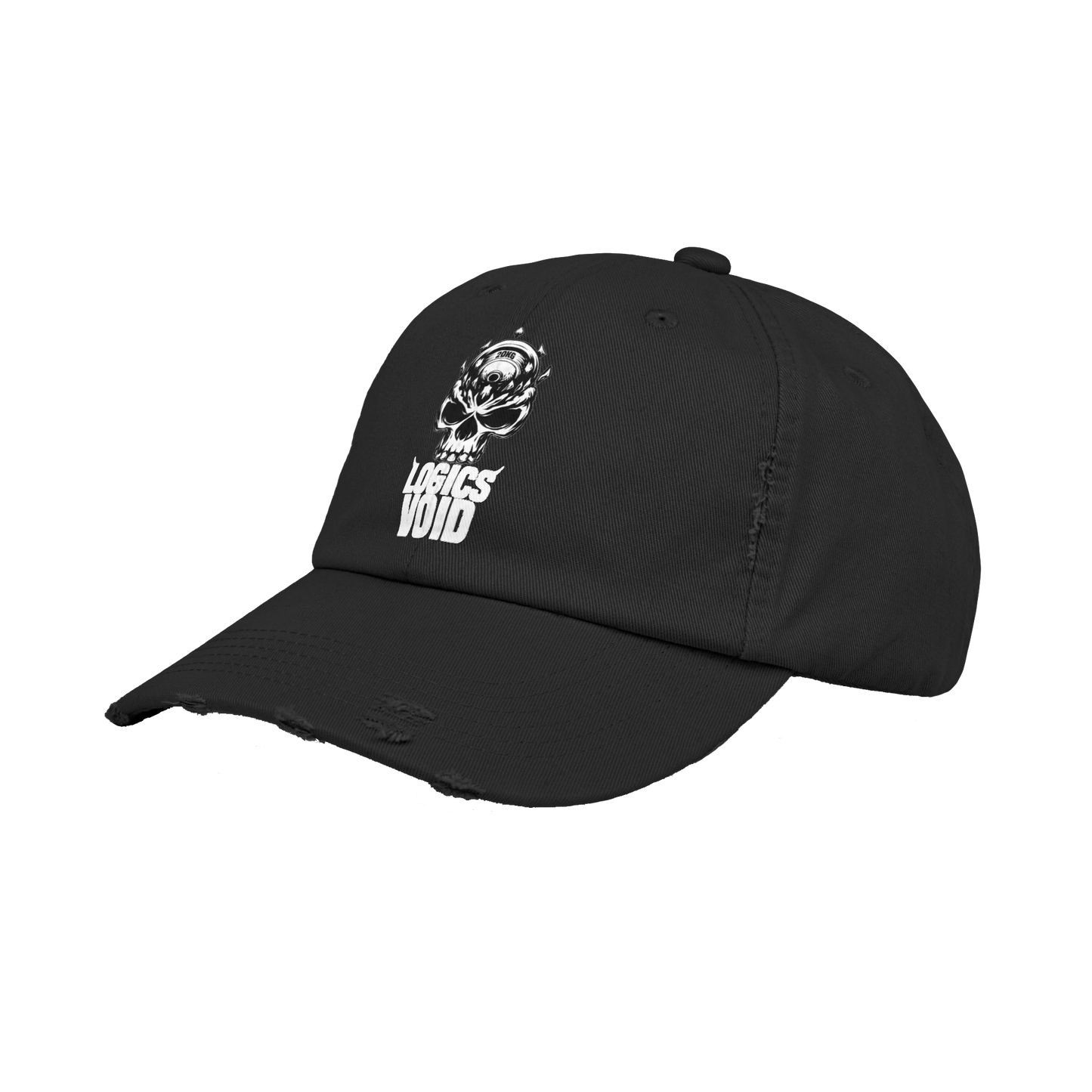 Logics Void "Distressed Cap" (Black)