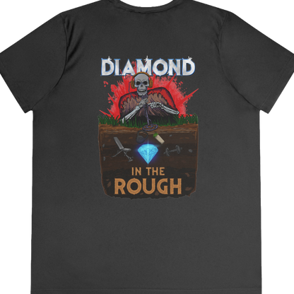 Diamond In The Rough "Performance T-Shirt" (Black) (Women's)