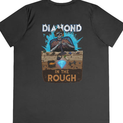 Limited Edition 1/250: Diamond In The Rough 'Piracy' "Performance T-Shirt" (Black) (Women's)