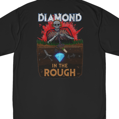 Diamond In The Rough "Performance T-Shirt" (Black) (Men's)