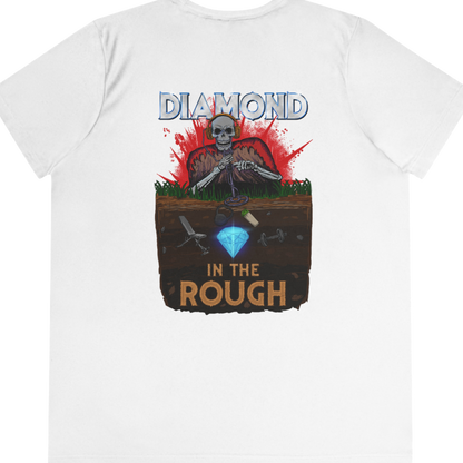 Diamond In The Rough "Performance T-Shirt" (White) (Women's)