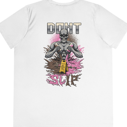 DON'T SLIP! "Performance T-Shirt" (White) (Women's)