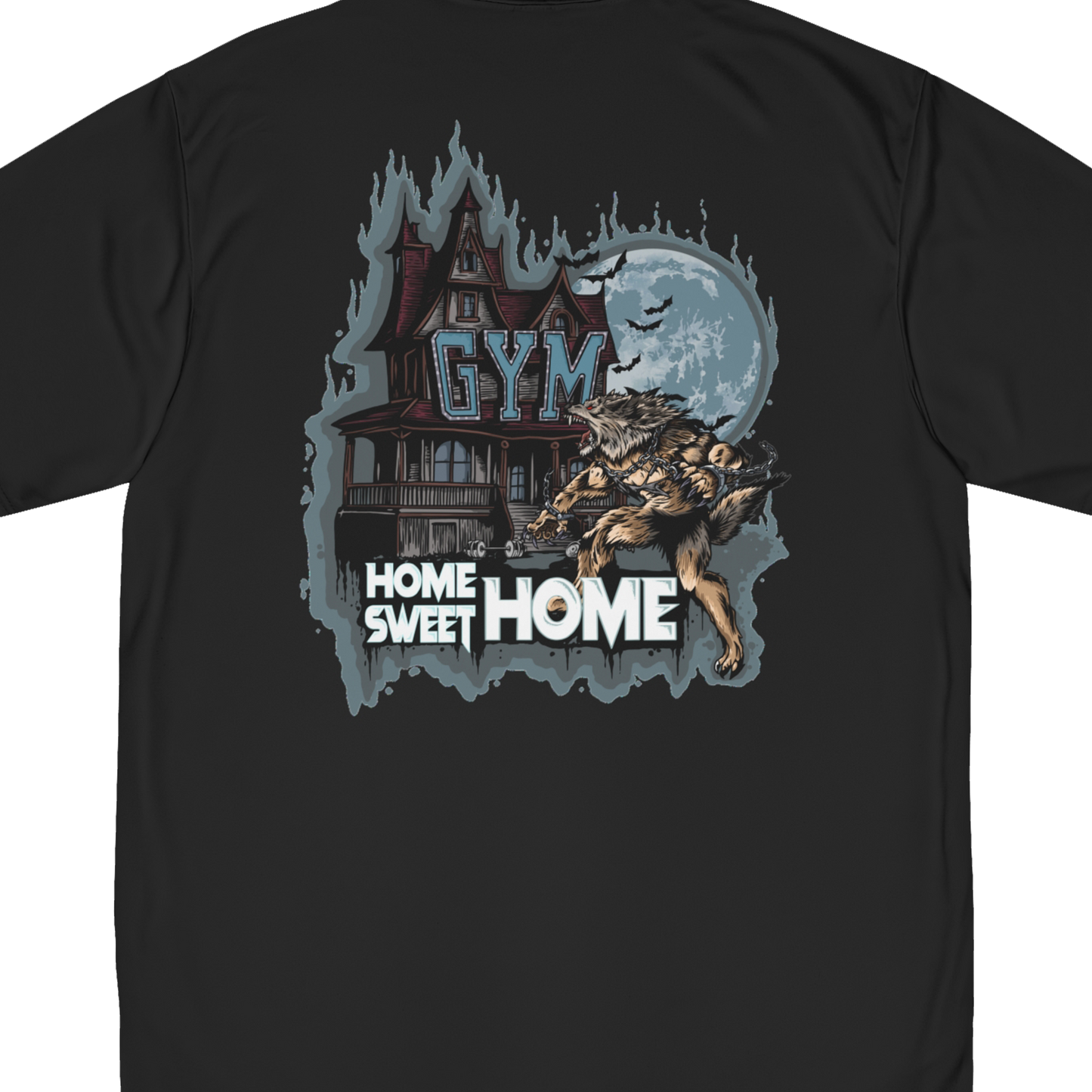 Off The Streets Campaign: Home Sweet Home "Performance T-Shirt" (Black) (Men's)