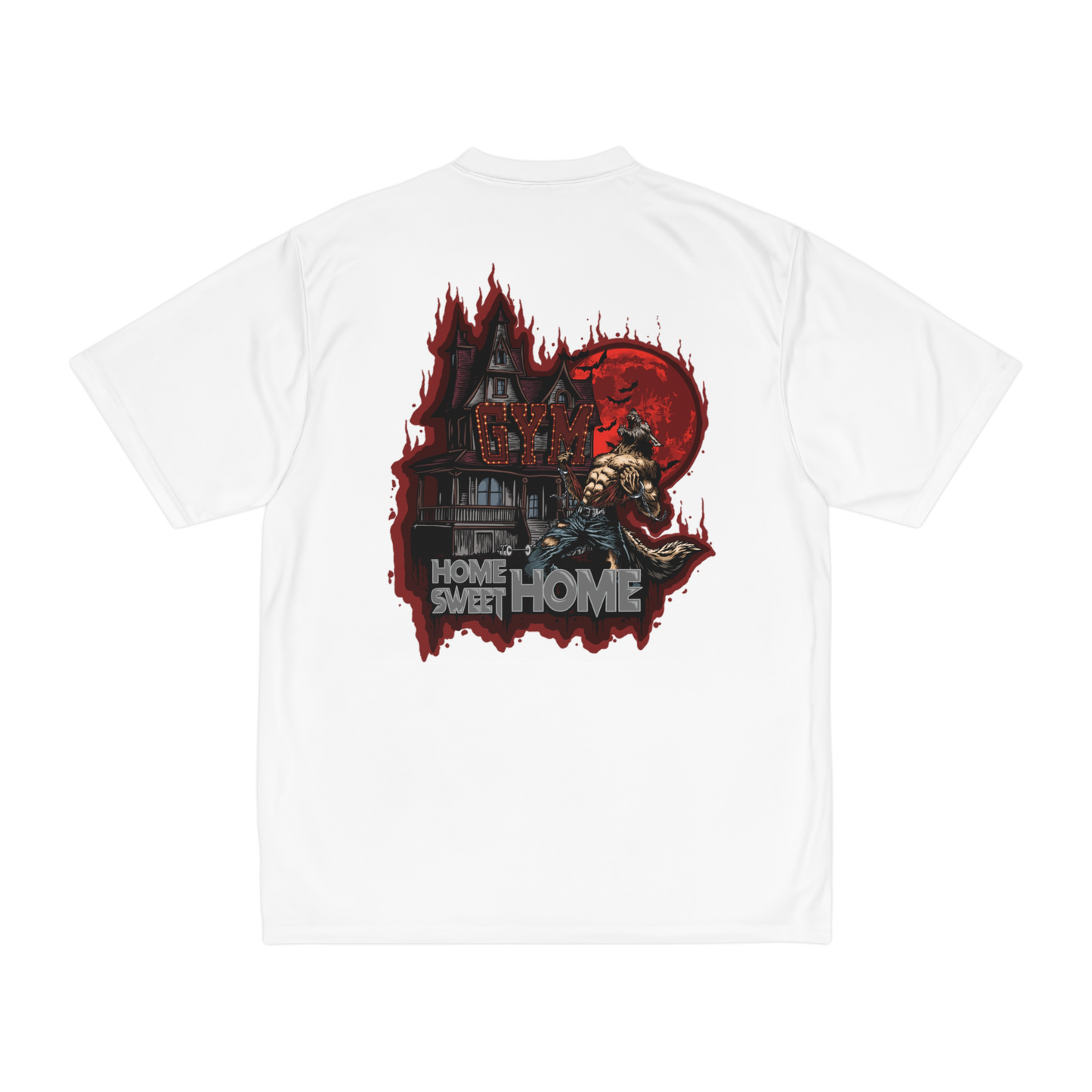 Limited Edition 1/250: Off The Streets Campaign: Home Sweet Home 'Blood Moon' "Performance T-Shirt" (White) (Men's)