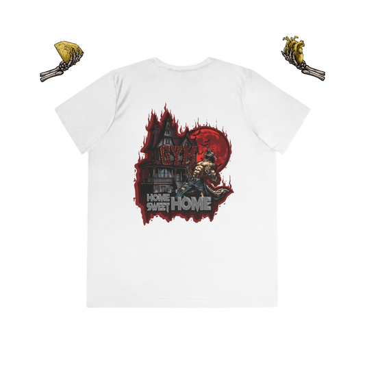 Off The Streets Campaign: Limited Edition 1/250: Home Sweet Home 'Blood Moon' "Performance T-Shirt" (White) (Women's)