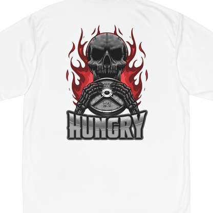 Hungry "Performance T-Shirt" (White) (Men's)