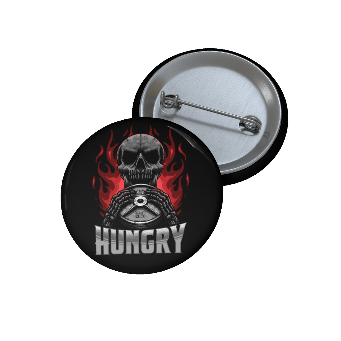 HUNGRY Badge (Black)