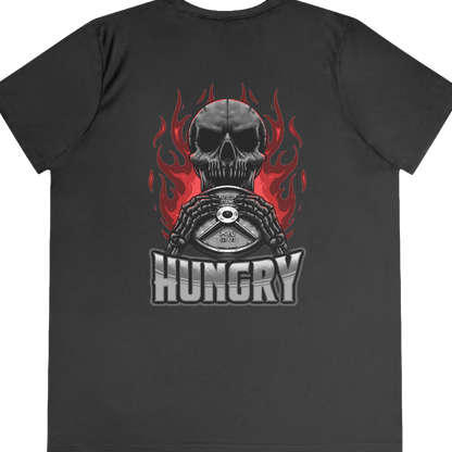 Hungry "Performance T-Shirt" (Black) (Women's)