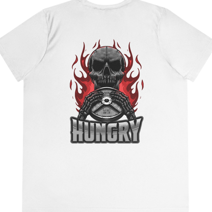 Hungry "Performance T-Shirt" (White) (Women's)