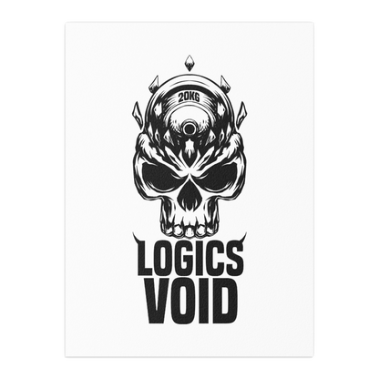 Logics Void Indoor and Outdoor Silk Poster (White)