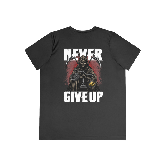 Anti-Bullying Campaign: Limited Edition 1/250: Never Give Up 'Heart Of Gold' "Performance T-Shirt" (Black) (Women's)