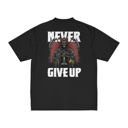 Anti-Bullying Campaign: Limited Edition 1/250: Never Give Up 'Heart Of Gold' "Performance T-Shirt" (Black) (Men's)