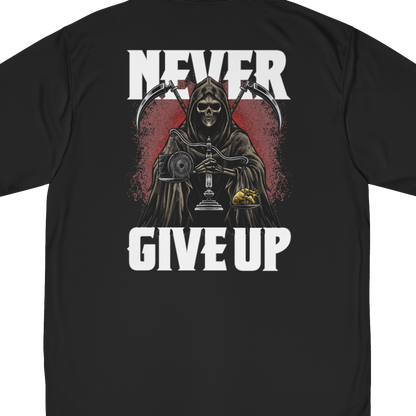 Limited Edition 1/250: Anti-Bullying Campaign: Never Give Up 'Heart Of Gold' "Performance T-Shirt" (Black) (Men's)