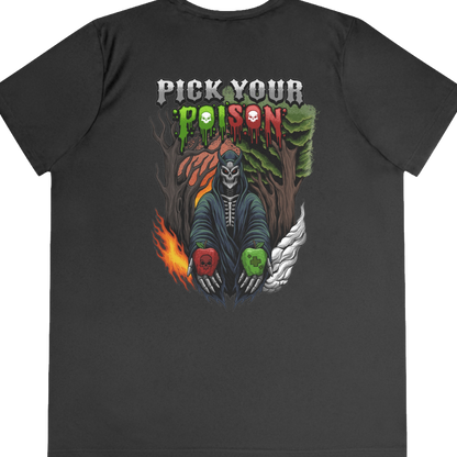 Pick Your Poison "Performance T-Shirt" (Black) (Women's)