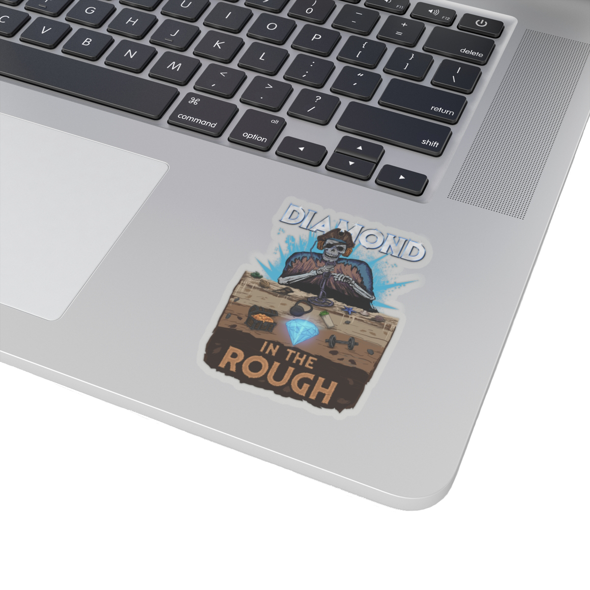 Limited Edition 1/250: Diamond In The Rough 'Piracy' Sticker