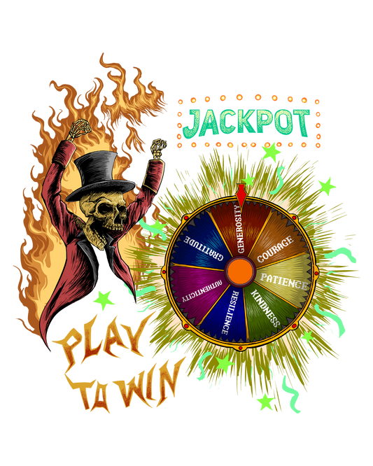 Limited Edition 1/250: Level Up! Campaign: Play To Win 'Jackpot' Sticker