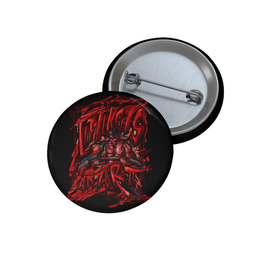 Limited Edition 1/250: Creative Minds Campaign: Lifting Is An Art 'Barbell Edition' Badge (Black)