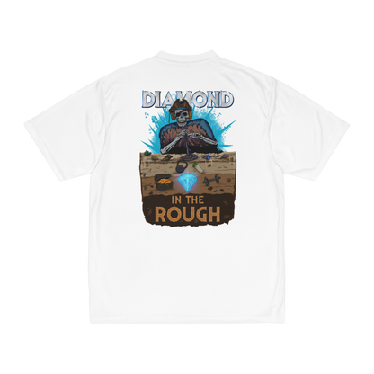 Limited Edition 1/250: Diamond In The Rough 'Piracy' "Performance T-Shirt" (White) (Men's)